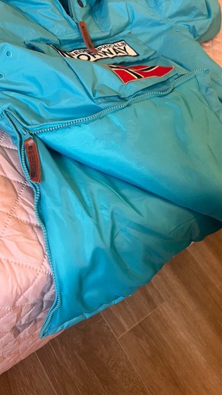 Parka Geographical Norway Turquesa Talla Única