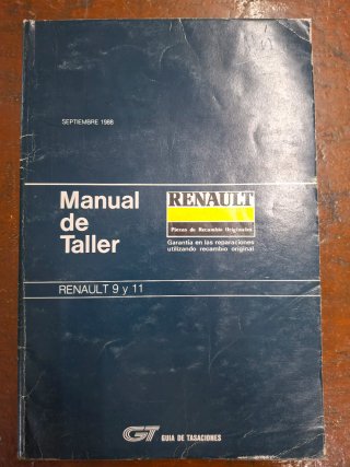 Manual Taller Renault 9 y 11 (Sept 1988)