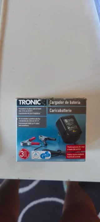 Cargador Batería TRONIC 12 Ah 2/6/12V