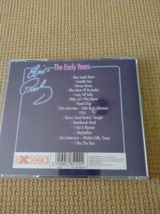 CD ELVIS PRESLEY - The Early Years