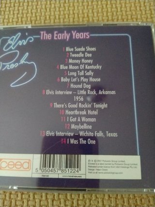 CD ELVIS PRESLEY - The Early Years