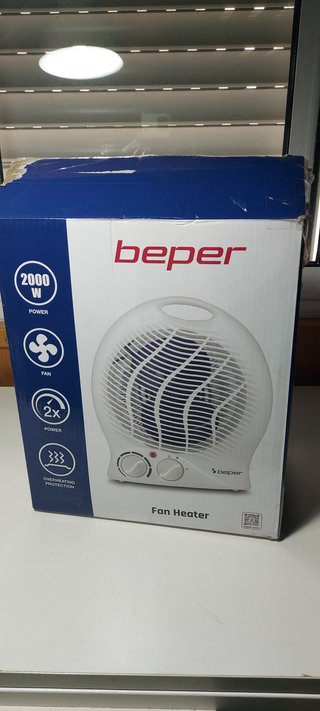 Calefactor Eléctrico Beper 2000W nuevo