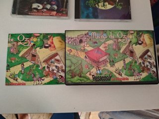 Lote 5 CDs Mago de Oz con 1 VHS