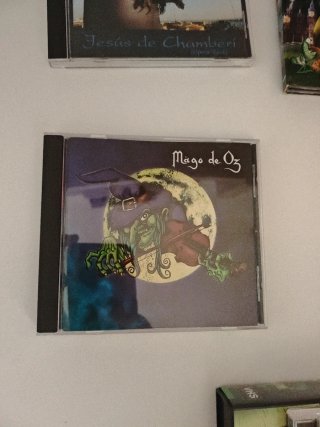 Lote 5 CDs Mago de Oz con 1 VHS