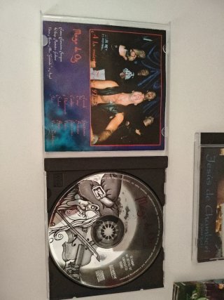 Lote 5 CDs Mago de Oz con 1 VHS