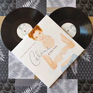 CELINE DION VINILO 2 LP NEGROS FALLING INTO YOU