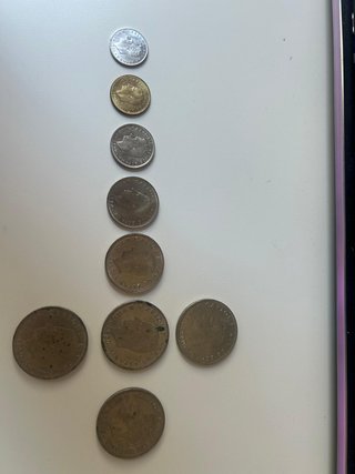 Colección 9 Monedas