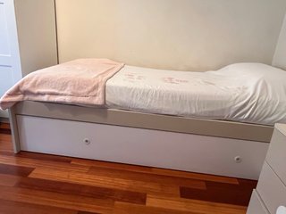 Cama nido juvenil  190x90 ROS + mesita noche