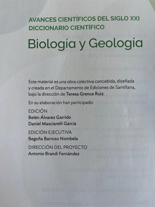 Libro texto.,Biologia y Ecologia. 3.ESO