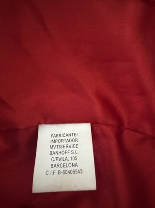 Chaqueta roja BHF Bahnhof