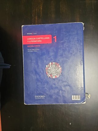 Lengua castellana y literatura Bachillerato