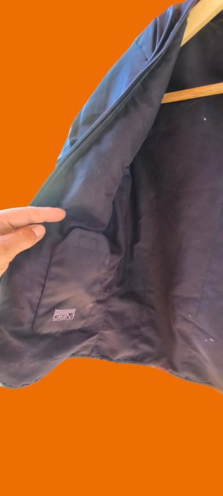 Chaqueta de cuero para moto mujer