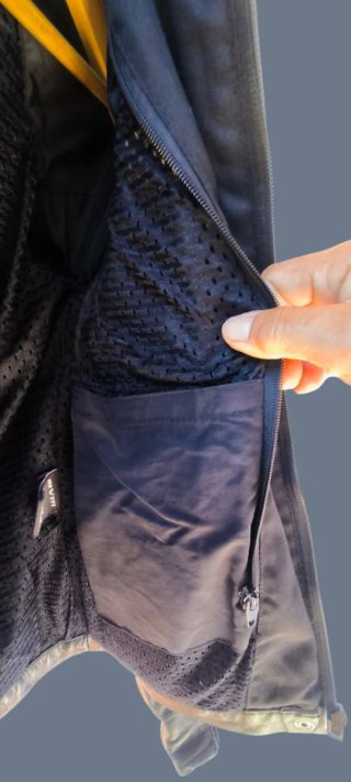 Chaqueta de cuero para moto mujer