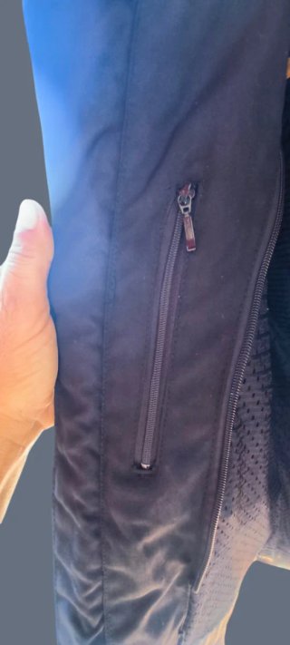 Chaqueta de cuero para moto mujer