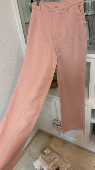 Pantalones de vestir rosas