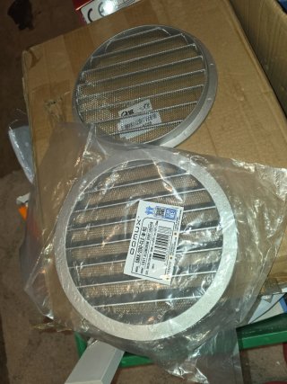 X2 Rejillas Ventilación Redondas
