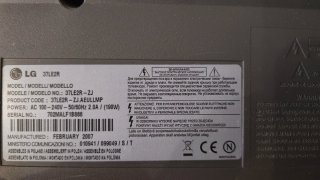TV LG Plasma 37 pulgadas