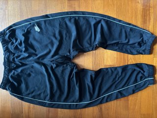Nike Tuta Uomo Nera con strice bianch, taglia XL,