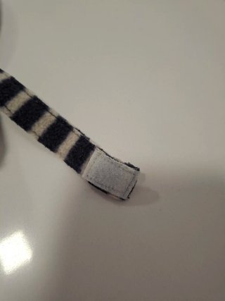 Gorro de invierno para bebé a rayas
