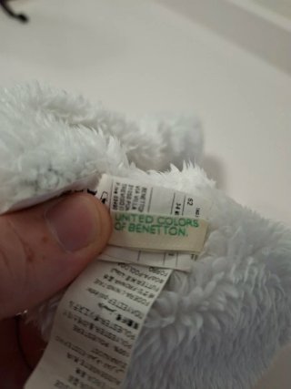 Gorro de invierno para bebé a rayas