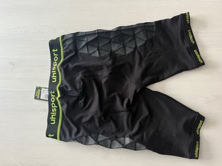 Mallas Cortas Uhlsport Bionik Frame Negras
