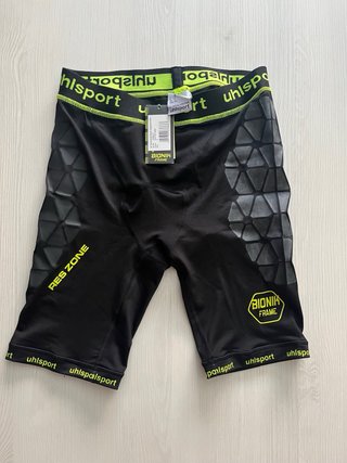 Mallas Cortas Uhlsport Bionik Frame Negras