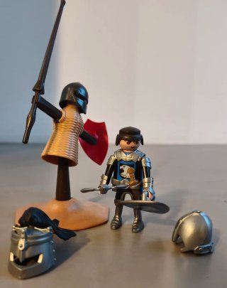 Playmobil Pack Caballeros Dragón y León