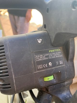 Sierra de Incisión Festool TS 55 EBQ Guía Incluida