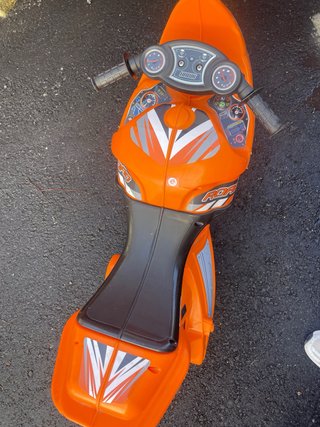 moto correpasillos Hawk naranja
