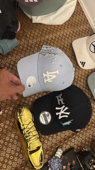 Gorras New Era NY y LA con detalles