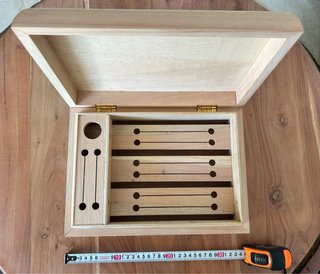 Humidor para puros, madera de cedro