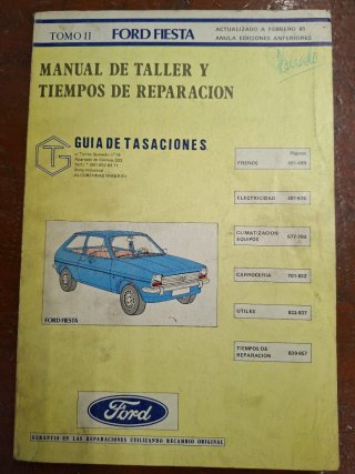 Manual Ford Fiesta Taller Reparación