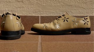 Camper Twins Zapatos Vestir Beige Mujer