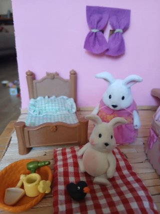 Casa Sylvanian Families conejos