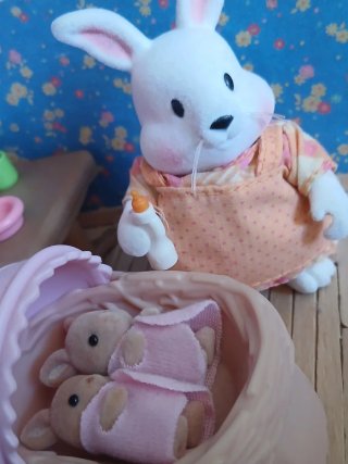 Casa Sylvanian Families conejos