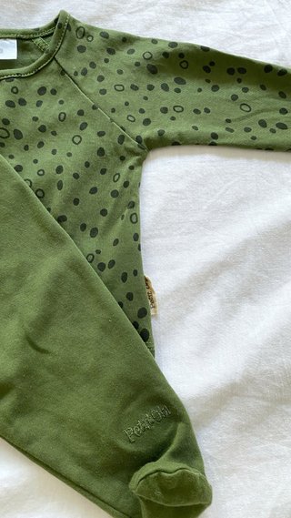 Conjunto Petit Oh! verde Talla NB