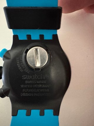 Reloj Swatch Big Bold Chrono Negro/Azul
