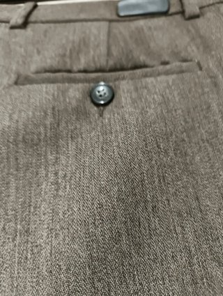 Pantalón vintage hombre , color berenjena ,marrón