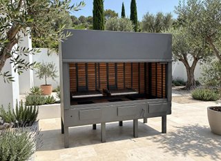 Barbacoas y parrillas resistentes inox