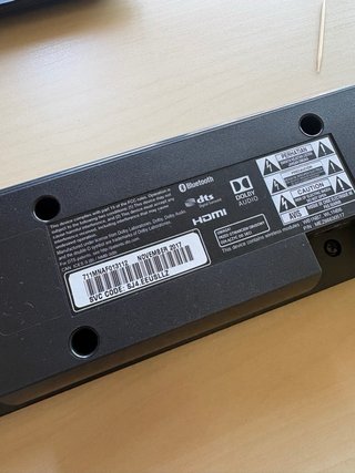 Barra Sonido LG + Subwoofer Negro