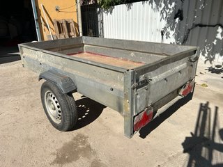 Remolque galvanizado 750 kg