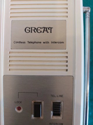 Antiguo Teléfono Inalámbrico - 1980C - Executive.