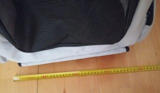 Transportín Perro Gato con Ruedas y Varilla XL