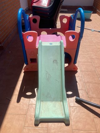 Parque infantil de plástico para niñ@s