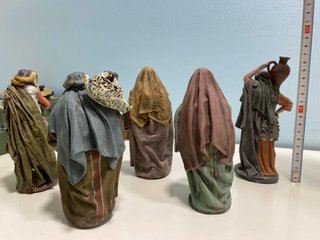 Lote 5 Figuras Belén Entre 15 y 17 cm