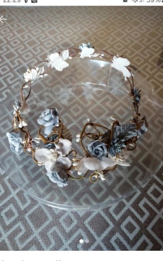 Coronita de flores para niña