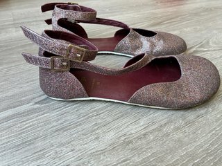 Bailarinas / merceditas barefoot glitter fiesta