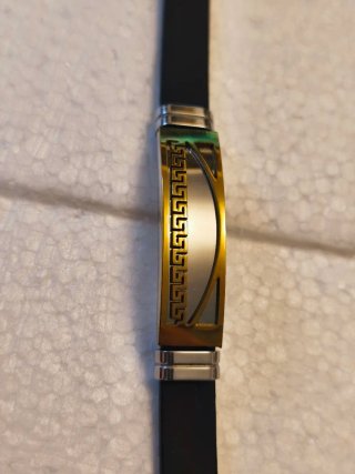 Pulsera acero inoxidable y caucho para elegir