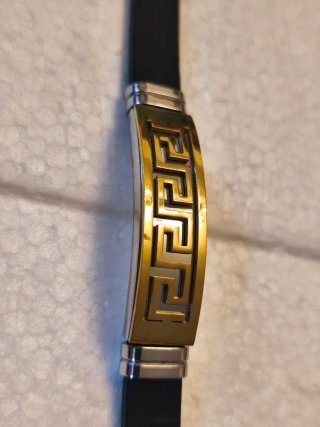 Pulsera acero inoxidable y caucho para elegir