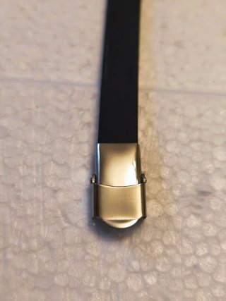 Pulsera acero inoxidable y caucho para elegir